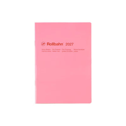 2027 Rollbahn Diary《B6 | Pink》