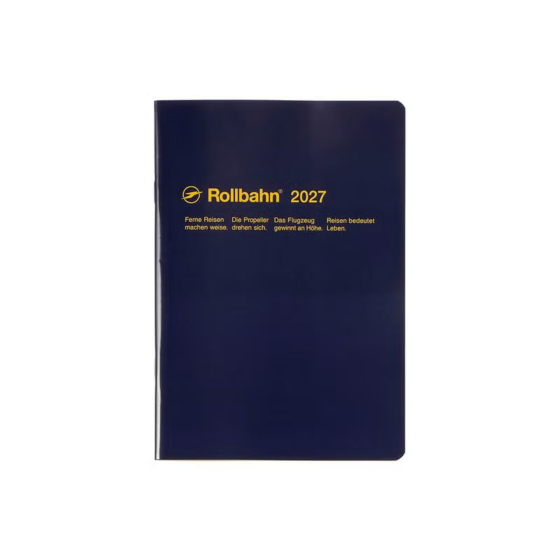 2027 Rollbahn Diary《B6 | Dark Blue》