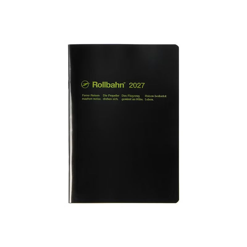 2027 Rollbahn Diary《B6 | Black》