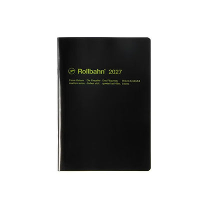 2027 Rollbahn Diary《B6 | Black》