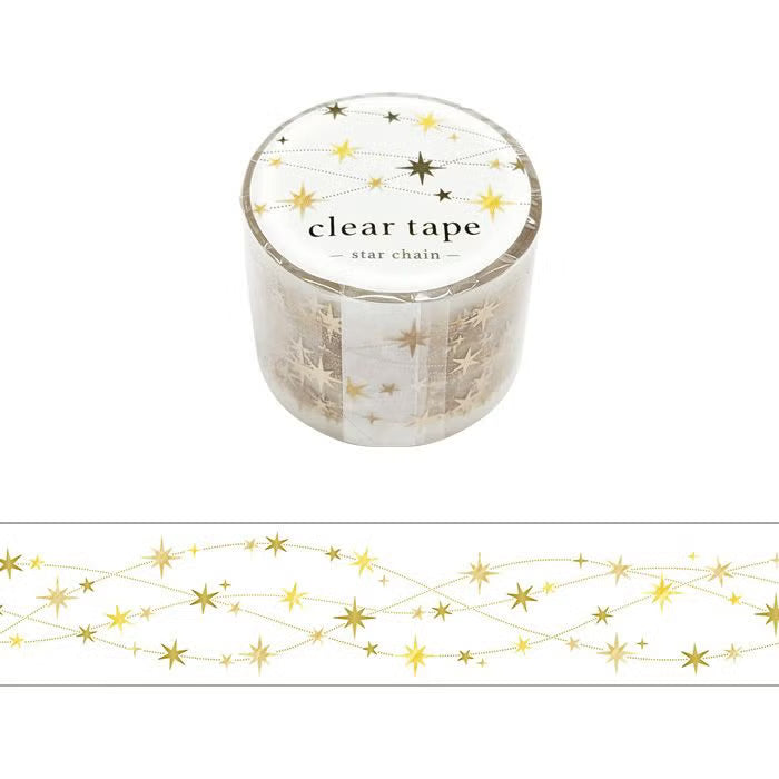 Star Chain Clear Tape with Foil · Mind Wave
