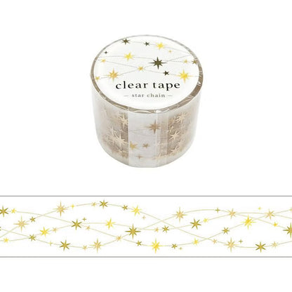 Star Chain Clear Tape with Foil · Mind Wave