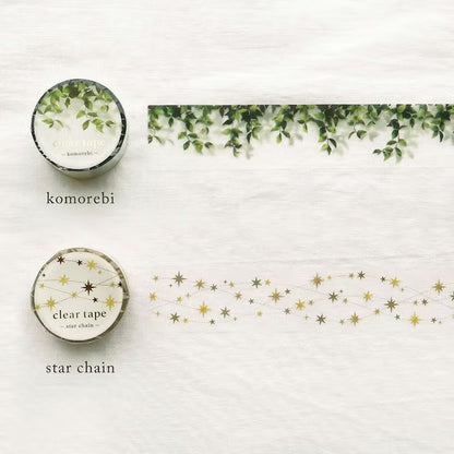 Star Chain Clear Tape with Foil · Mind Wave