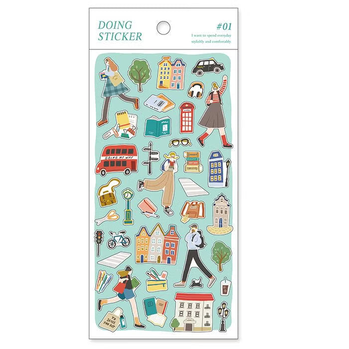 Study Doing Series Sticker Sheet · Mind Wave