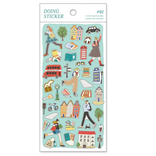 Study Doing Series Sticker Sheet · Mind Wave