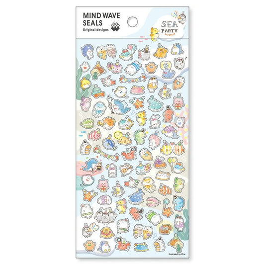 Sea Party Sticker Sheet · Mind Wave
