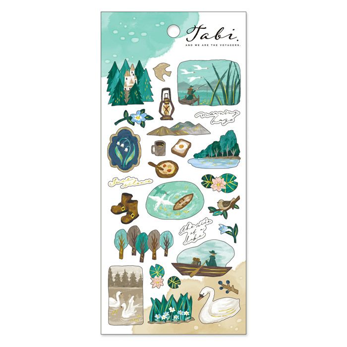 Mizuumi no Kuni Tabi Series Sticker Sheet · Mind Wave