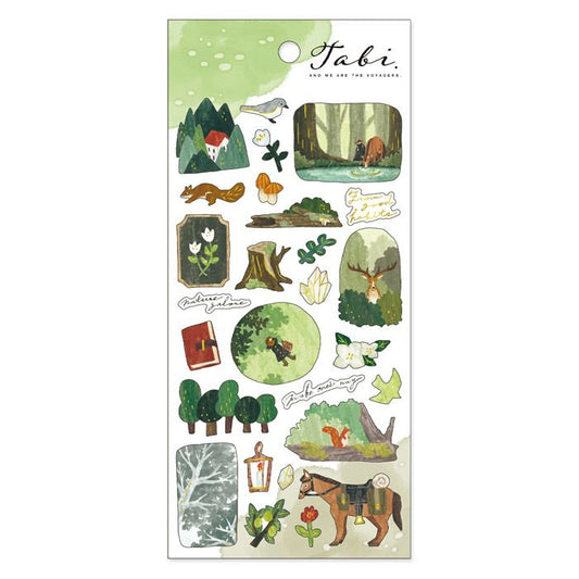 Mori no Kuni Tabi Series Sticker Sheet · Mind Wave