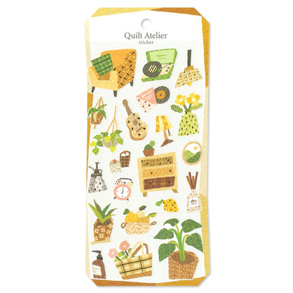 My Favorite Room Quilet Atelier Sticker Sheet · Mind Wave