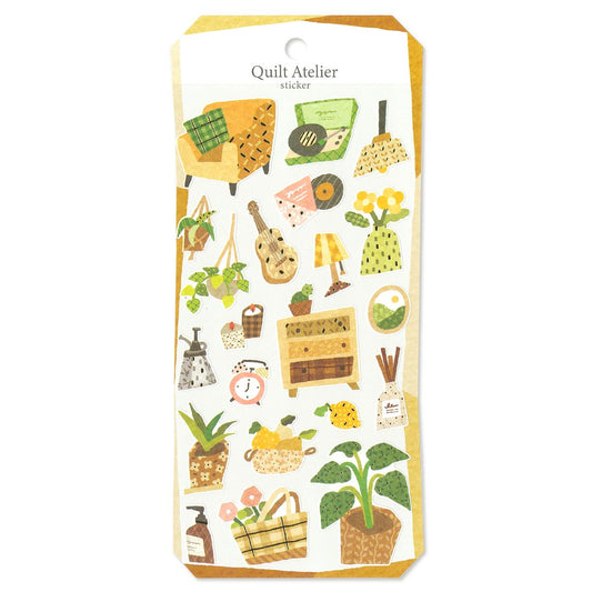 My Favorite Room Quilet Atelier Sticker Sheet · Mind Wave