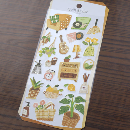 My Favorite Room Quilet Atelier Sticker Sheet · Mind Wave