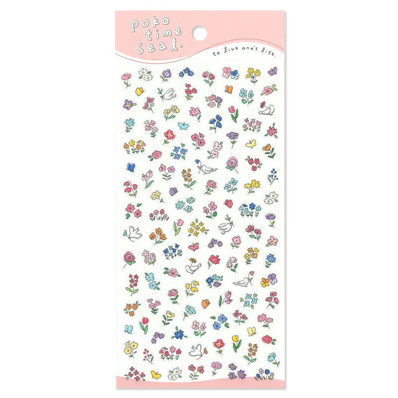 Flowers Poko Time Series Sticker Sheet · Mind Wave