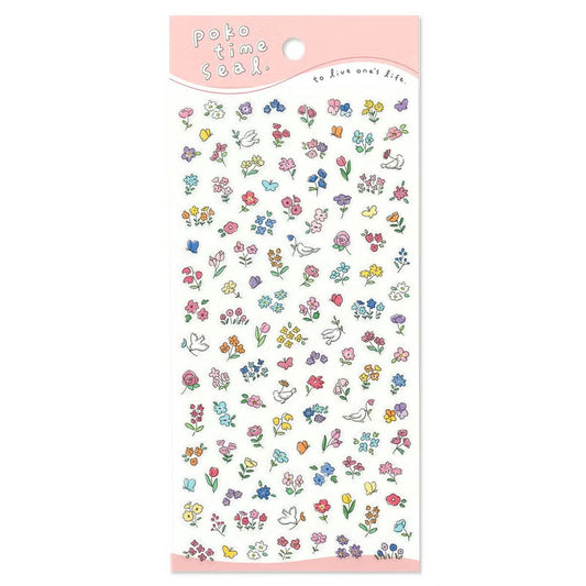 Flowers Poko Time Series Sticker Sheet · Mind Wave