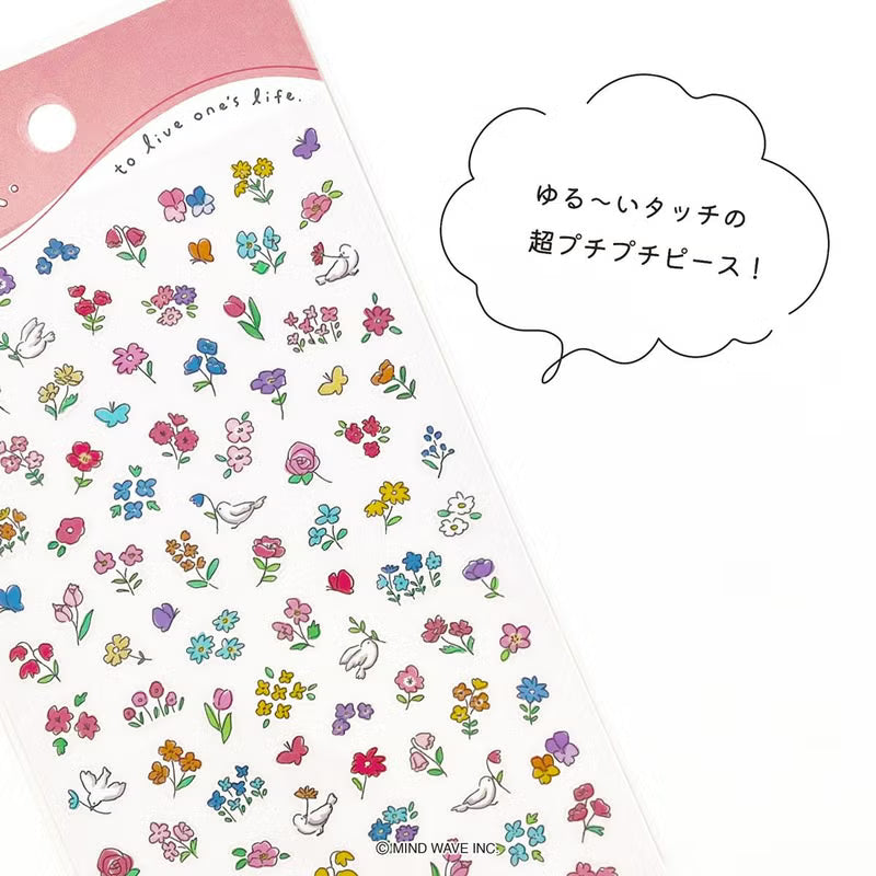 Flowers Poko Time Series Sticker Sheet · Mind Wave