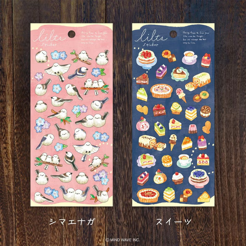 Long-tailed Tit Lilt's Sticker Sheet · Mind Wave