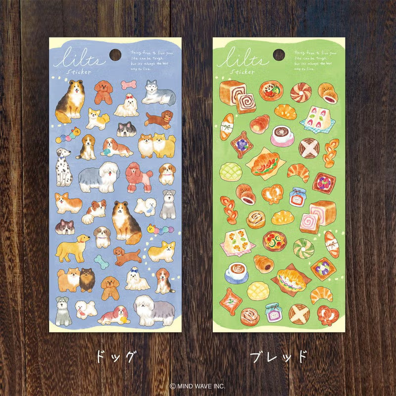 Dog Lilt's Sticker Sheet · Mind Wave