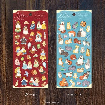 Cat Lilt's Sticker Sheet · Mind Wave