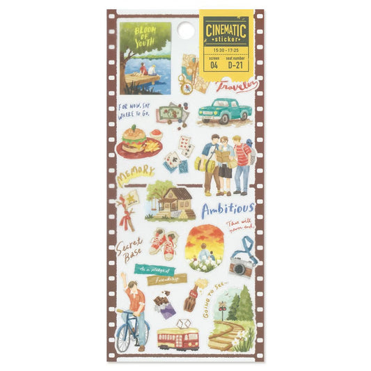 Boy Cinematic Series Sticker Sheet · Mind Wave