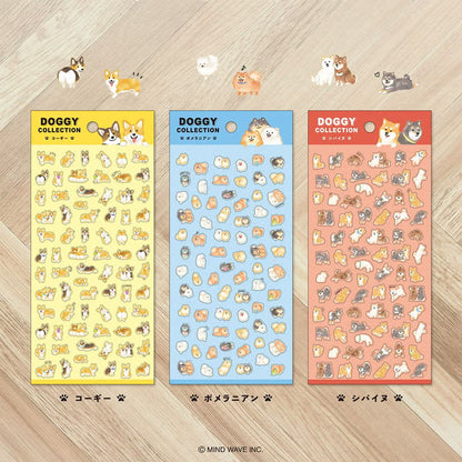 Pomeranian Doggy Collection Series Sticker Sheet · Mind Wave