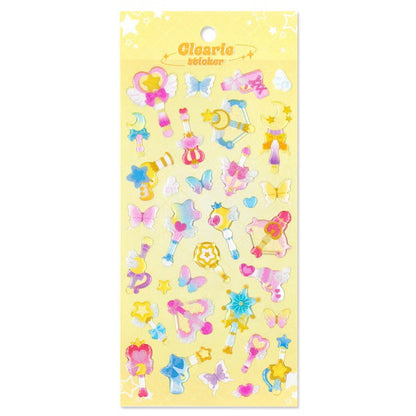 Magic Stick Clearie Sticker Sheet · Mind Wave