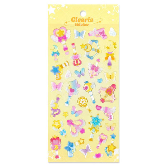 Magic Stick Clearie Sticker Sheet · Mind Wave