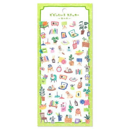 Your Room Vivid Color Sticker Sheet · Mind Wave