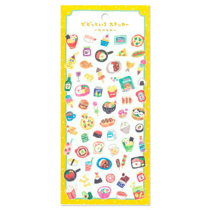 Food Vivid Color Sticker Sheet · Mind Wave