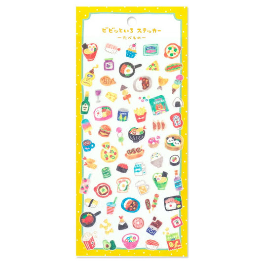 Food Vivid Color Sticker Sheet · Mind Wave