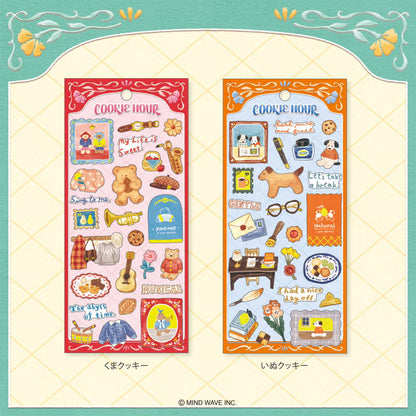 Bear Cookie Hour Sticker Sheet · Mind Wave