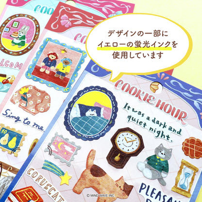 Red Panda Cookie Hour Sticker Sheet · Mind Wave