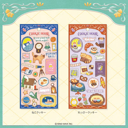 Cat Cookie Hour Sticker Sheet · Mind Wave