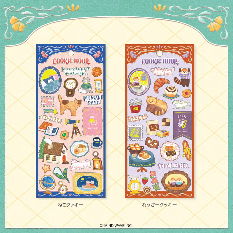 Red Panda Cookie Hour Sticker Sheet · Mind Wave
