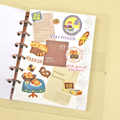 Red Panda Cookie Hour Sticker Sheet · Mind Wave