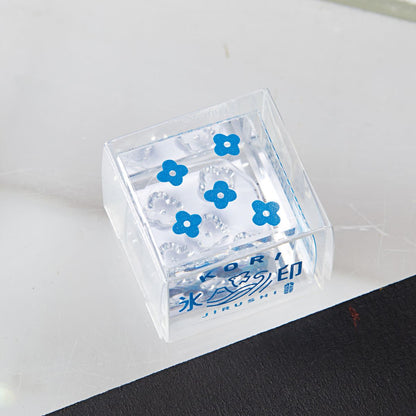 Tiny Flowers KORI Jirushi Stamp · King Jim