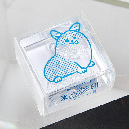 Corgi KORI Jirushi Stamp · King Jim