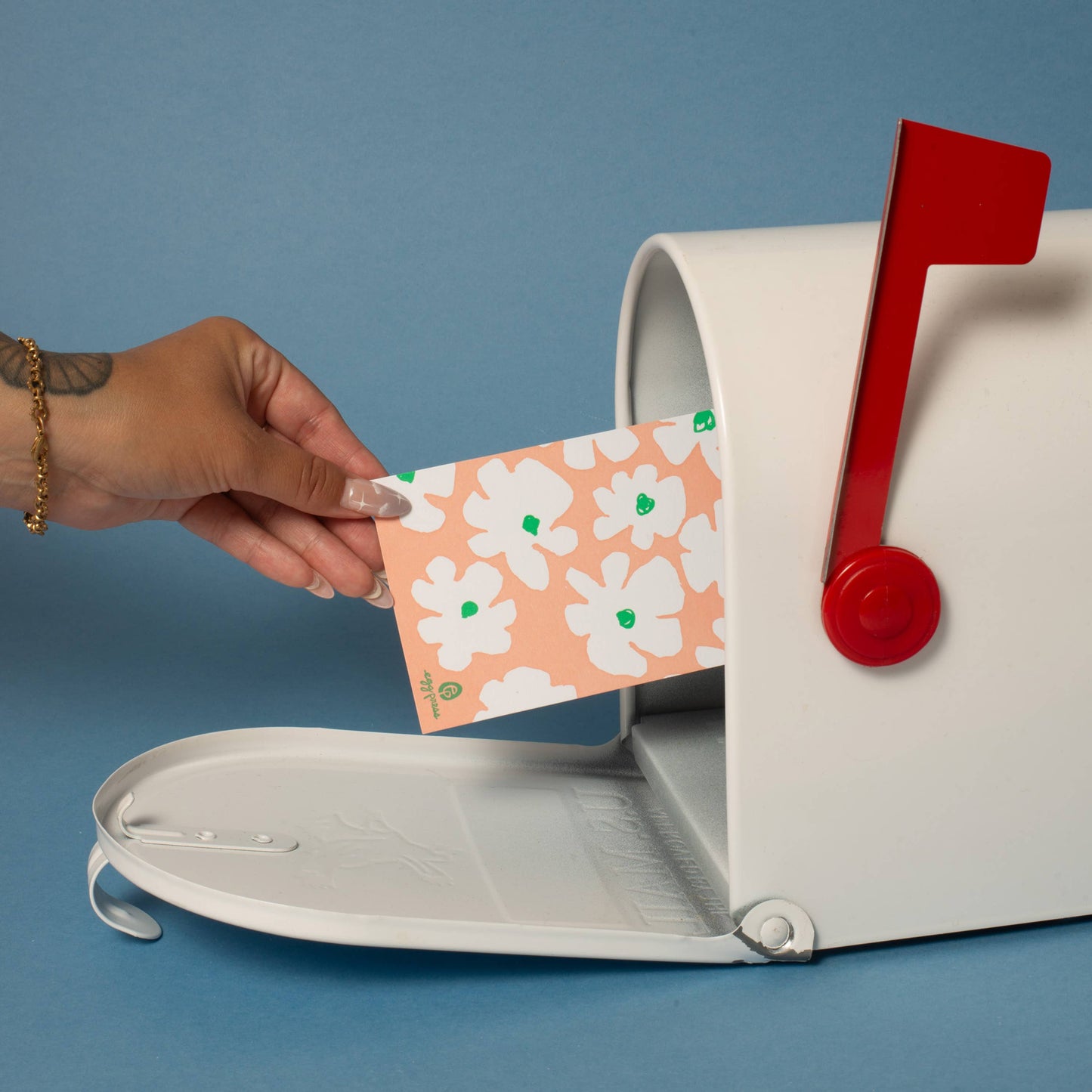 2026 Letterpress Postcard Wall Calendar