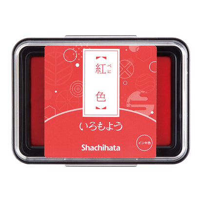 Red / Shachihata Iromoyo Oil-Based Ink Pad