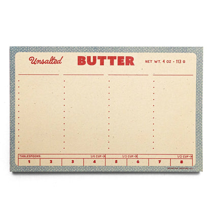 Butter Risograph Notepad · Bromstad Printing Co.
