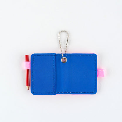 Hobonichi Techo Mini Keychain《Blue x Pink》