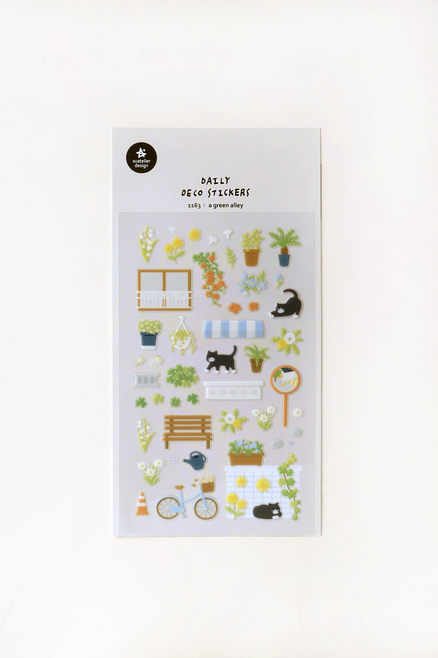 A Green Alley Sticker Sheet · Suatelier Design
