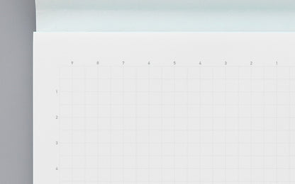 A4 Landscape Grid Report Pad · Stalogy