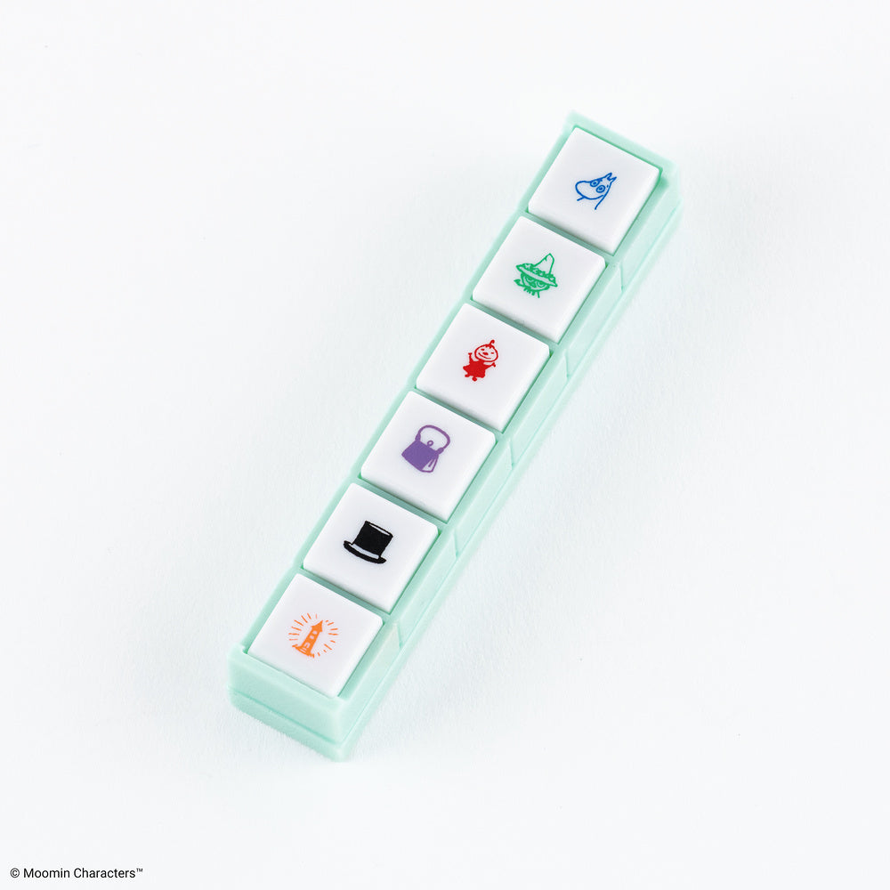 Pochitto6 Push-Button Stamp (Moomin) · Hobonichi x Kodomo no Kao
