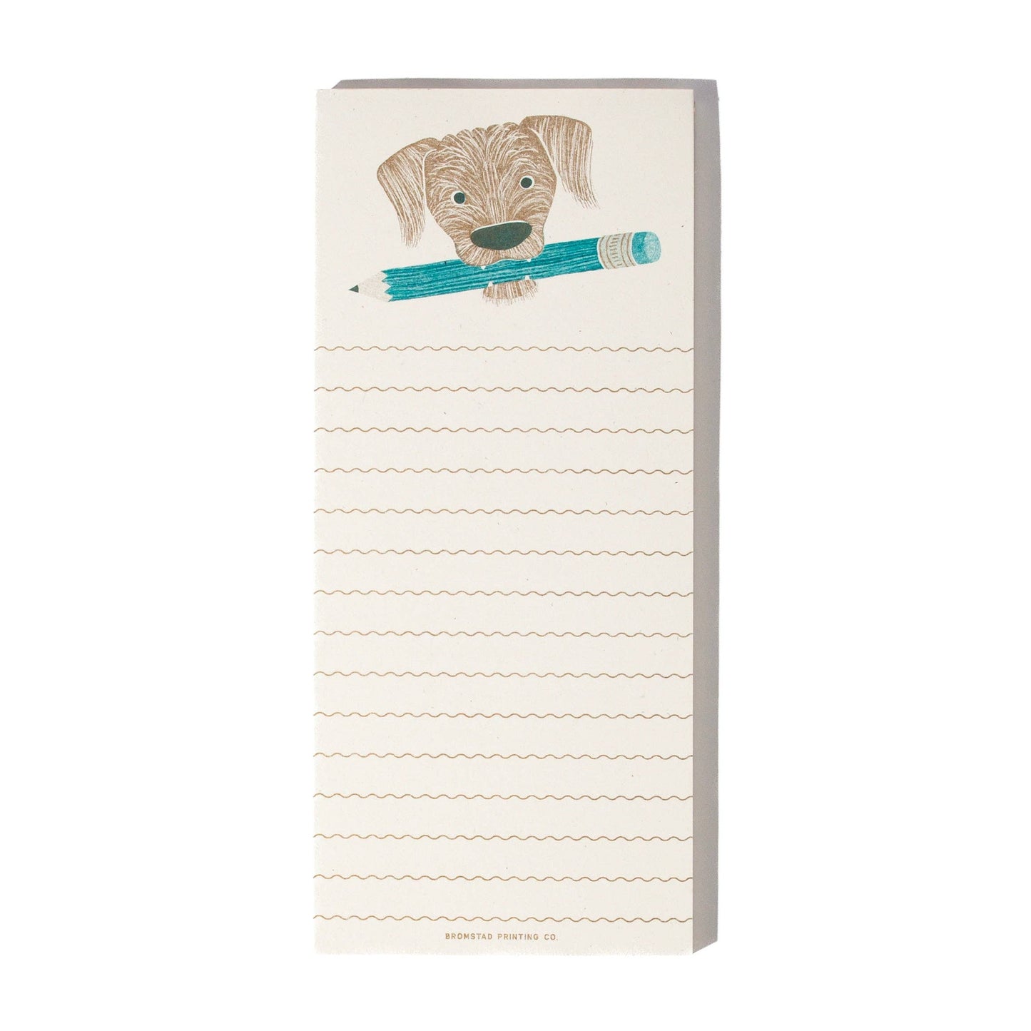 Pencil Dog Note Pad · Bromstad Printing Co.
