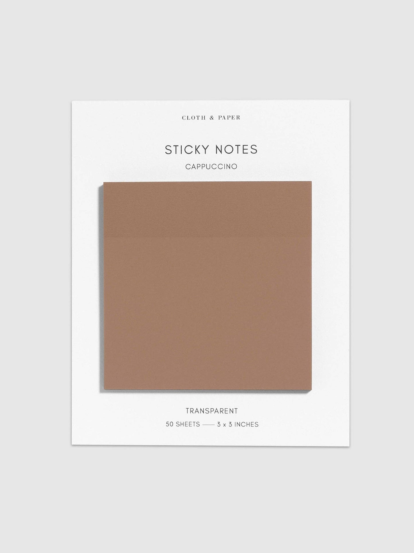 Transparent Sorbet Sticky Notes · Cloth & Paper