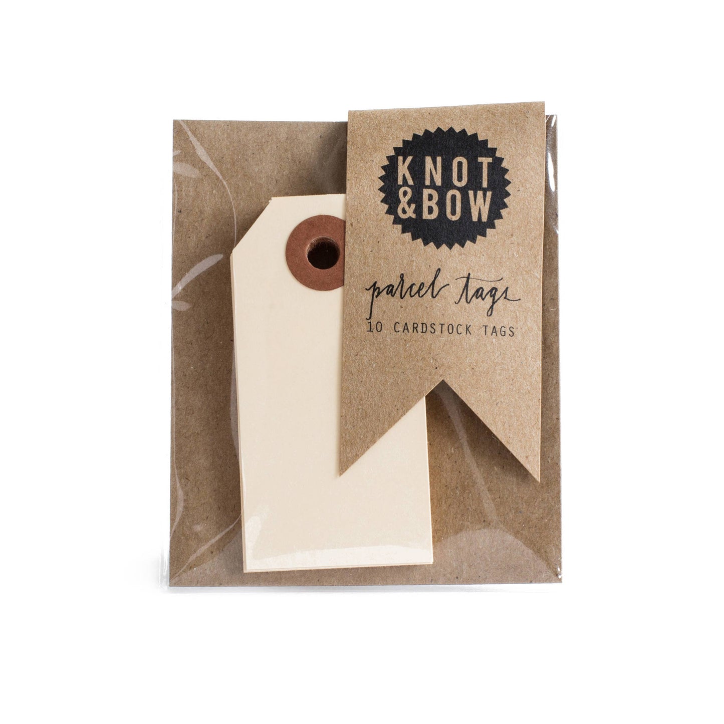 Manila Parcel Tags  · Knot & Bow