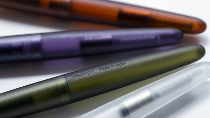 Kakimori Fountain Pen / Amber · Frost Series