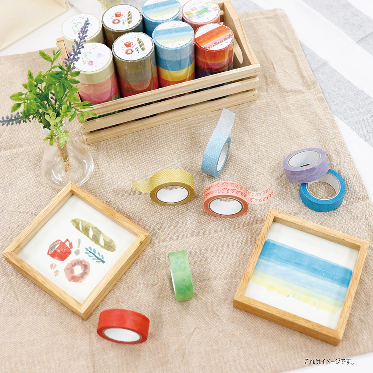 Shizen Washi Tape《5 Color Set》· Miki Tamura