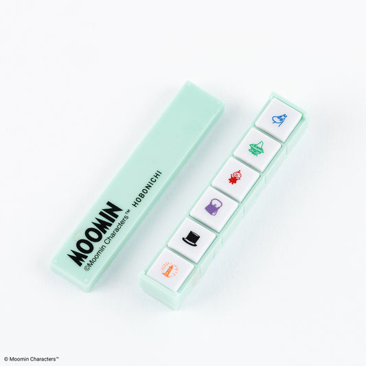 Pochitto6 Push-Button Stamp (Moomin) · Hobonichi x Kodomo no Kao