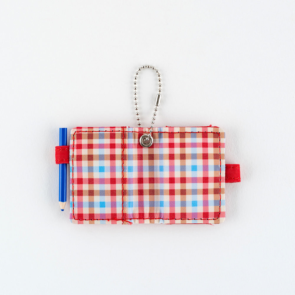 Hobonichi Techo Mini Keychain《Bright Plaid》