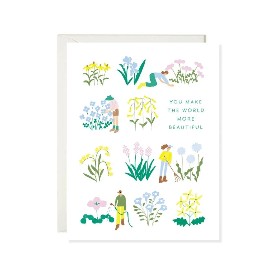 Gardening Beauty Greeting Card · Karen Schipper